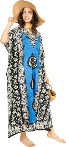 Tengru Ladies Kaftans Tunic Kimono Maxi Women Dashiki African Caftan Plus Size Lounge Girls Kimono for Any Occasion in Kuwait