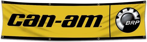 العلم متوافق مع Can-am BRP العلم راية ديكور دراجة نارية سباق 2x8ft راية لغرفة النوم المرآب رجل الكهف in Kuwait