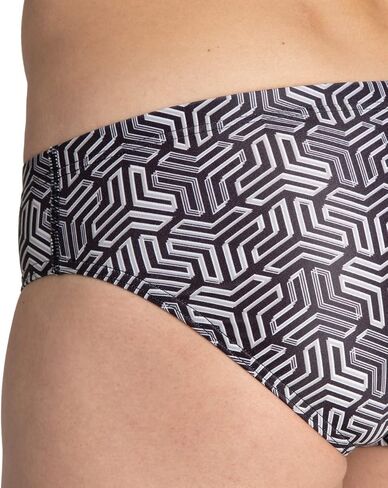 Arena Men's Brief Kikko, Black-Multi Black, 42 in Saudi Arabia