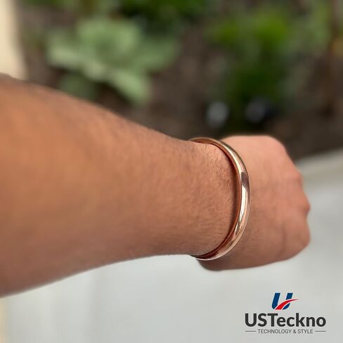 Hand Forged 100% Pure Copper Bracelet. Made with Solid High Gauge Copper and Health benefits. Enhance your well-being in style in Saudi Arabia