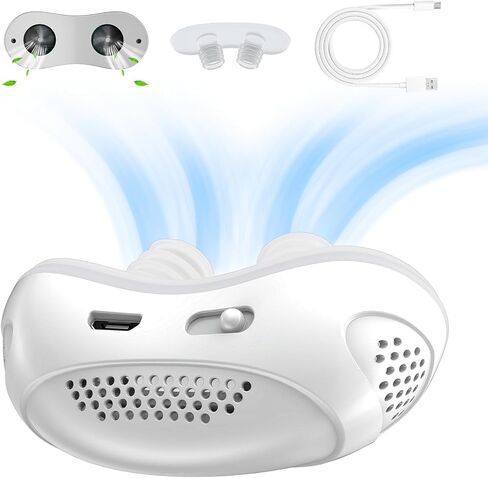 Anti Snoring Devices, Snoring Solution to Stop Snoring, Effective Anti Snore Device Suitable for Men and Women All Nose Shapes, White in Saudi Arabia