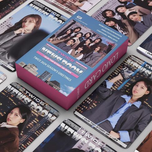 بطاقة صور لغرفة الأخبار مرتين 55 قطعة بطاقة صور مرتين 2024 تحيات الموسم بطاقات ألبوم مرتين بطاقات ألبوم مرتين KPOP بطاقات صور لغرفة الأخبار مرتين بطاقات صور مرتين مجموعة بطاقات صور مرتين in Kuwait