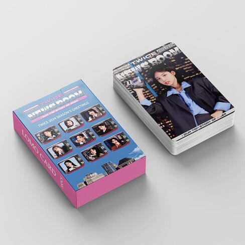 بطاقة صور لغرفة الأخبار مرتين 55 قطعة بطاقة صور مرتين 2024 تحيات الموسم بطاقات ألبوم مرتين بطاقات ألبوم مرتين KPOP بطاقات صور لغرفة الأخبار مرتين بطاقات صور مرتين مجموعة بطاقات صور مرتين in Kuwait