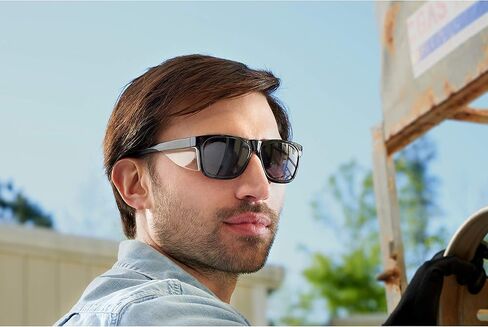 KleenGuard™ V30 Maverick Eye Protection (49311)، مع طلاء KleenVision™ المضاد للضباب، عدسات دخانية، إطار أسود (الكمية 1) in Kuwait