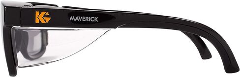 KleenGuard™ V30 Maverick Eye Protection (49311)، مع طلاء KleenVision™ المضاد للضباب، عدسات دخانية، إطار أسود (الكمية 1) in Kuwait