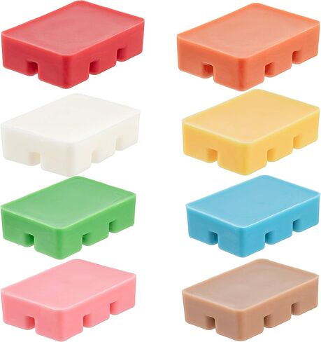 يذوب شمع الصويا المعطر - مجموعة من 8 مكعبات/فطائر شمع متنوعة بوزن 2.5 أونصة | عطر منزلي لتدفئة الشموع | حزمة القيمة السائبة in Kuwait