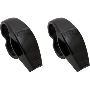 Fox 40 Official Caul Fingergrip Whistle Hockey Soccer Coach Referee Dog (2-Pack)