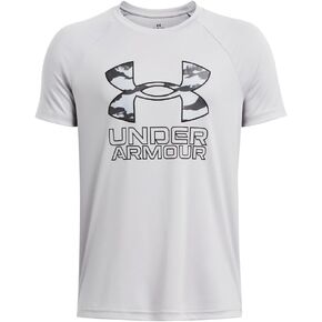 Under Armour Boys' Tech Big Logo Short Sleeve T Shirt Plus