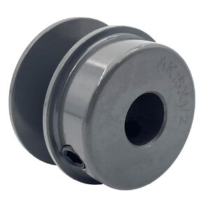 AK15-1/2 Single Groove Fixed Bore V Belt Pulley,Drive Pulley 1.55“OD,1/2" Bore AK Sheave Cast Iron for A AX 3L 4L V-Belts