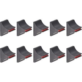 Potentiometer Mixer Fader Cap Straight Sliding, [for 4x1.6mm Shaft Switch Cap] - ABS/Red Black/ 10Pcs