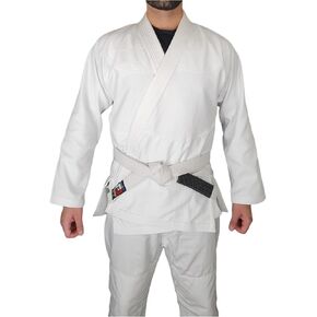 Bjj Gi for Adults - Brazilian Jiu Jitsu Gi - Lightweight Preshrunk Pearlweave Fabric - Free white Belt