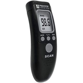 Prestige Medical Infrared Forehead Thermometer, Black