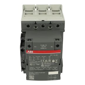 AF116-30-11-13 | 1SFL427001R1311 | ABB AF116-30-11-13 CONTACTOR 3P 55kW 116A AC3, Coil 100-250V50/60HZ 100-250VDC NO+NC AUX