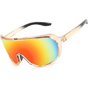 نظارات شمسية رياضية من Karsaer، نظارات ركوب الدراجات MTB نظارات شمسية لركوب الدراجات الجبلية مناسبة للبيسبول والجري والصيد in Kuwait