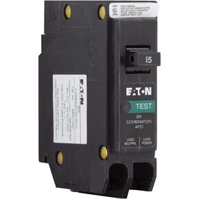 Eaton BRN115AF Br Combo Afci, 1p, 15a, 10kaic, Pigtail
