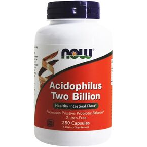 Now Foods Acidophilus 2 Billion 250 Caps