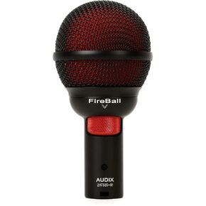 Audix FireBall V Beatbox/Harmonica Microphone with Volume Control - Black/Red