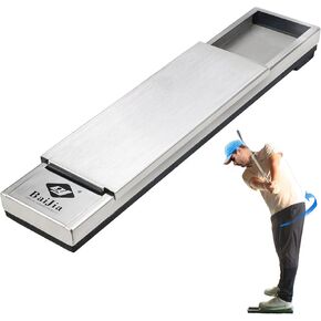 Golf Swing Training Aid,Golf Swing Leg Gravity Pedal, Golf Swing Box Trainer Suitable for Indoor and Outdoor Golf Club Equipment