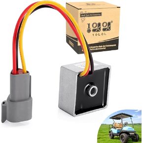 10L0L 12 Volt Voltage Regulator Rectifier for Club Car Precedent 2004-up 4-Cycle Gas Golf Cart, Replace OEM 1025159-01 1028033-01
