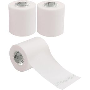 Silk Like Medical Tape - Durable Cloth Medical Tape - 2in x 10yd, 3 Rolls - Surgical Tape Woven for Strongly Holding Large Dressings, Securing Splints, and Ideal for Long-Term Care