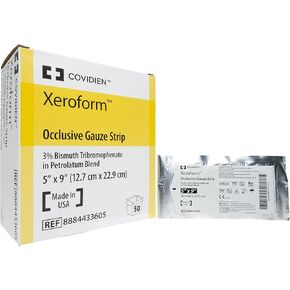 Xeroform Dressing 5X9 Sterile 50Ea/Bx