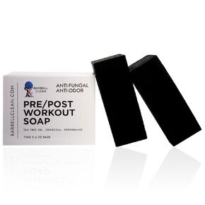 Antifungal -Charcoal Tea Tree Soap -Preworkout - Postworkout - Maximum Body Odor Protection -Gym, Wrestling, BJJ, Weightlifting