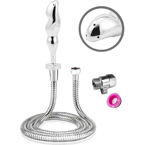 Shower Douche Enema Kit - 5 Hole Shower Douche Cleansing System,Regulator and 59inch Hose