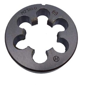 HSS 27mm x 1 Metric Die Right Hand Thread M27 x 1mm Pitch