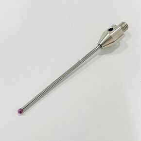 Cmm Touch Probe Stylus, Ruby Ball Stylus for CNC Probe Renishaw OMP40-2 OMP60 Renishaw A-5003-4797 Probe Stylus M4 Thread L50mm D2mm Tungsten Carbide Haas Mazak Blum Marposs Machine