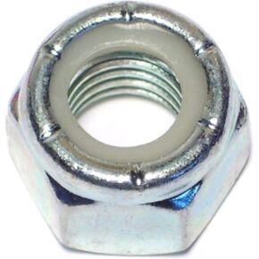 014973284992 Midwest Hex Locknut, 1/2-13, Nylon Insert, Zinc Plated, 50 Nuts