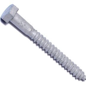 014973443696 Hex Lag Screws, 5/16 x 3, Piece-12