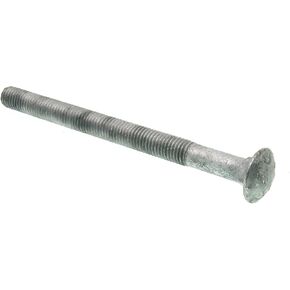 Prime-Line 9065338 Carriage Bolts, 5/8 In.-11 X 8 In., A307 Grade A Hot Dip Galvanized (10 Pack)