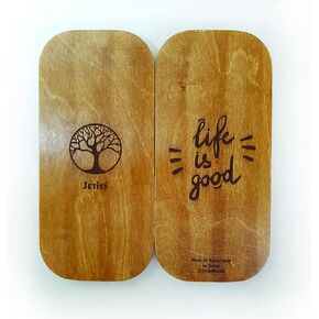Sadhu Board for Yoga Practice, Handmade Wooden Board with Nails for Standing on Feet, Sadhu Practice Wood Board with Galvanized Nails, Relaxation Board for Acupuncture Massage, Yoga Gift
