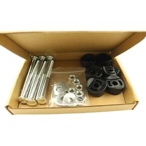6PCS Trampoline Screw with Square Head, 6mm Thread Diameter Trampoline Carriage Screw Nut Bolt Square Head ABS Steel Used to Secure Trampolines of Various Sizes