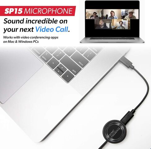 يسجل الميكروفون ثنائي الأذنين SP15C (USB-C) صوتًا مكانيًا غامرًا ثلاثي الأبعاد على كاميرات الجيب والهواتف الذكية الجديدة - ارتقِ إلى الحضور الصوتي للحصول على جودة صوت تتطابق مع فيديو 4K in Saudi Arabia