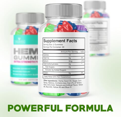 (2 Pack) Vigorvita Gummies - Official Formula - Vigor Vita Gummies Extra Strength Gummy with Hemp Extract, Vigorvita Gummies for Health, Vitgorvital Gummies, Vigorvitagummies New 2023 (120 Gummies) in Saudi Arabia
