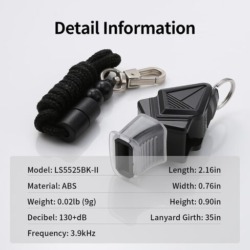 صافرة، عبوتين من صفارة كرة السلة البلاستيكية بدون حبل مع حبل للمدربين والحكام والمعلمين والشرطة in Kuwait