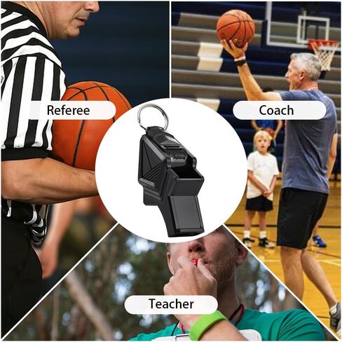 صافرة، عبوتين من صفارة كرة السلة البلاستيكية بدون حبل مع حبل للمدربين والحكام والمعلمين والشرطة in Kuwait