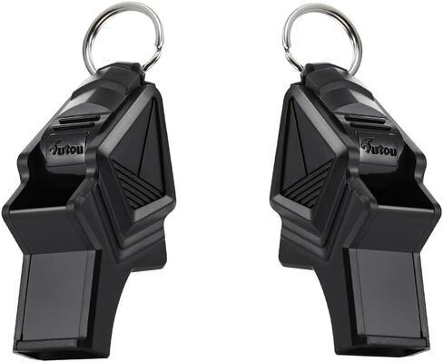 صافرة، عبوتين من صفارة كرة السلة البلاستيكية بدون حبل مع حبل للمدربين والحكام والمعلمين والشرطة in Kuwait