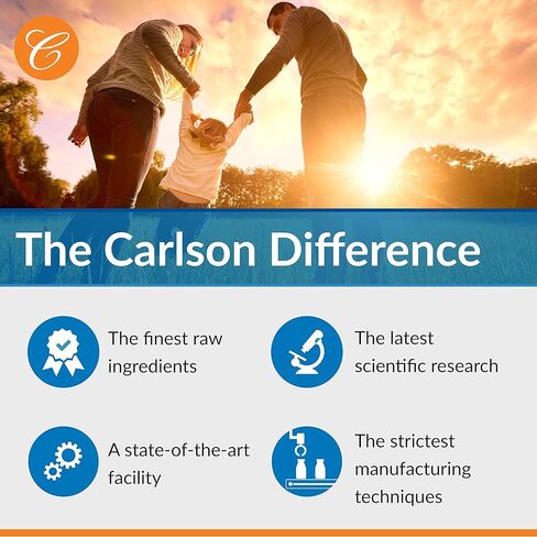 Carlson - Chelated Iron, 27 mg Superior Absorption, Blood Health, Energy Utilization & Optimal Wellness, 100 Tablets in Saudi Arabia