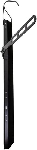Saris Bike Trac Space-Saving Vertical Solution to Bike Storage Simple, Space Efficient Storage, Wide Wheel Track for All Bikes, Full-Length Tray, Multiple Mounting Configurations, Black in Saudi Arabia