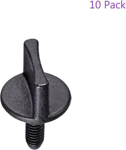 DMiotech 10 Pack M4x12mm Thumb Screws Bolts Hand Driven Spade Nylon Screw Metric Thread for RC Model RC Aircraft in Saudi Arabia