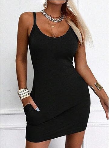 Live Simple Coconut Tree Mini Summer Dress for Women 2024 Vacation Tunic Sundress Sleeveless Casual Beach Tank Dresses in Kuwait