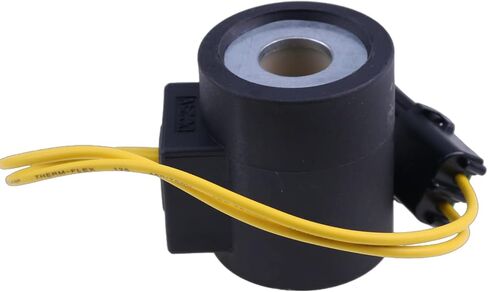 Solenoid Valve Coil 6359424 w/Weatherpack Connector Compatible with Hydraforce Valve Stem Series 10 12 16 38 58 5/8" Hole 6359739 in Saudi Arabia