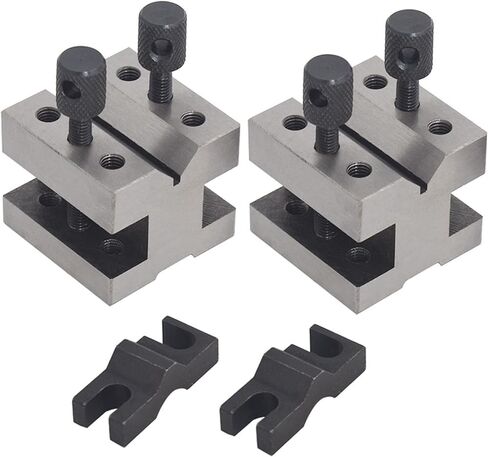 1-3/8 x 1-3/8 x 1-3/16 Inch V-Block Multi-Purpose Gauge Mechanics Tool 4 Pcs in Saudi Arabia
