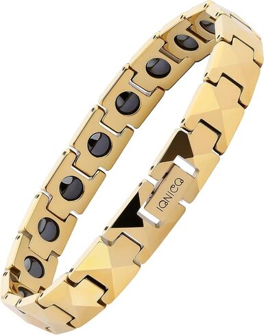 HOLVIST Magnetic Bracelet for Men and Women 4000 Gauss | Mens Magnetic Bracelets | Women Magnetic Bracelet| Comes with Adjustable Length, Sizing Tool and Gift Box in Saudi Arabia