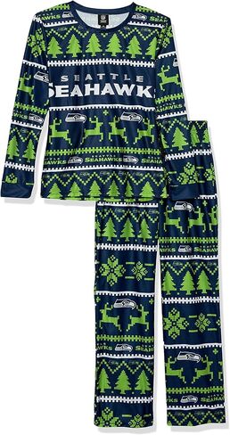 بيجامات العطلة الرجالية من مجموعة Wordmark Family Matching من FOCO in Kuwait