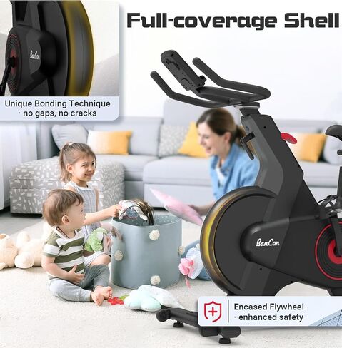 Stationary Exercise Bike for home, Magnetic Resistance Indoor Cycling Bicycles, Workout Bike for Cardio Training, Bluetooth, Digtial Watch in Saudi Arabia