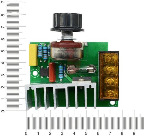 4000W 0-220V AC SCR Electric Voltage Regulator Motor Speed Controller in Saudi Arabia