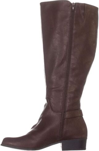 Alfani Womens Kallumm Fabric Round Toe Mid-Calf Fashion Boots in Saudi Arabia